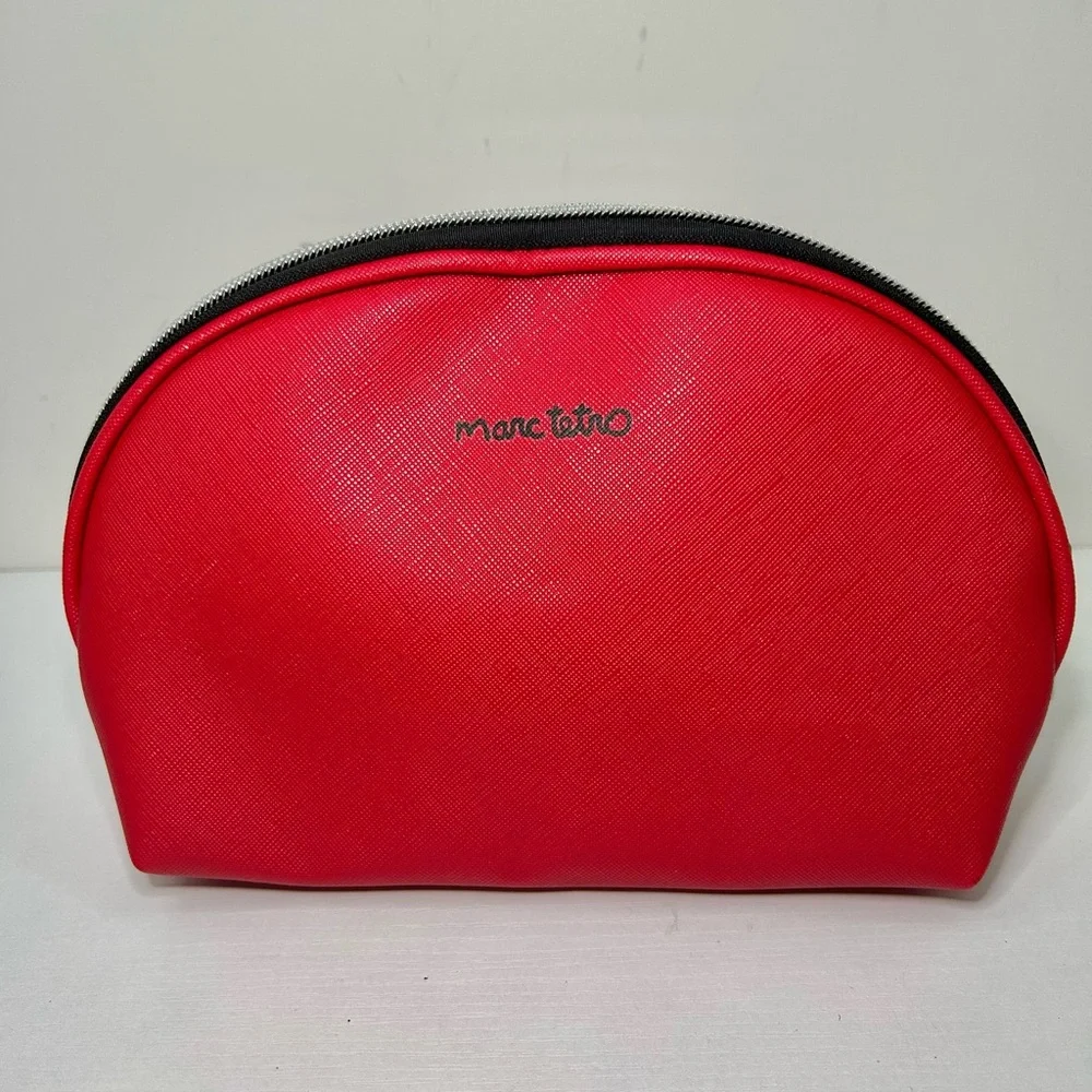 Marc Tetro Westie Terrier Red Cosmetic Bag